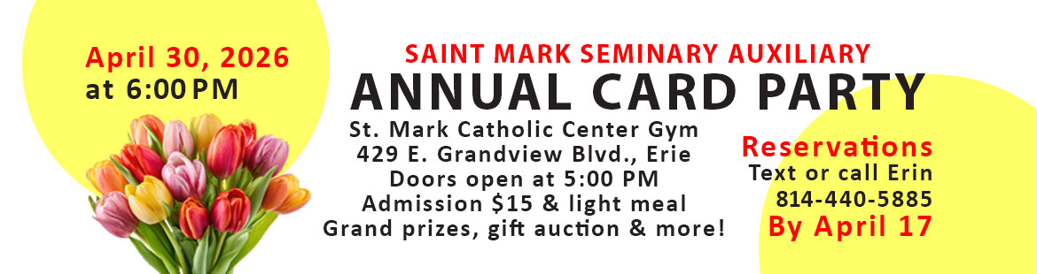 St. Mark Seminary Card Party 