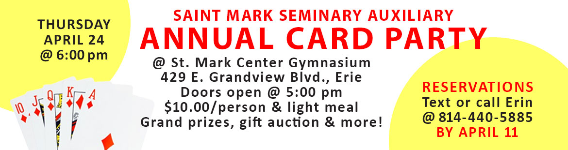 St. Mark card party