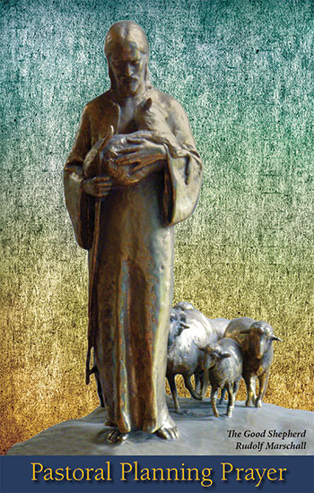 Pastoral Planning prayer card - Front of card image